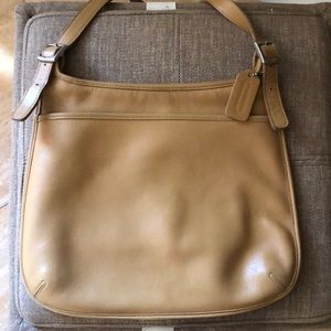 REAL LEATHER COACH BAG